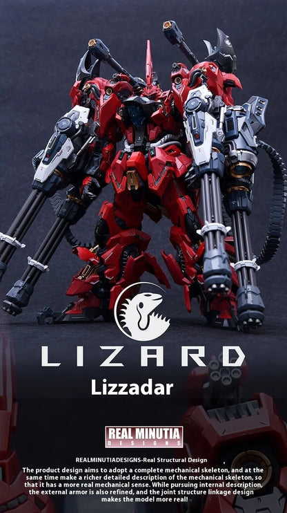 1/100 In Era Lizard RMD Mech Robot Model – Assembly Action Figure, Realistic Design, Collectible Toy for Birthday Gift & Decor