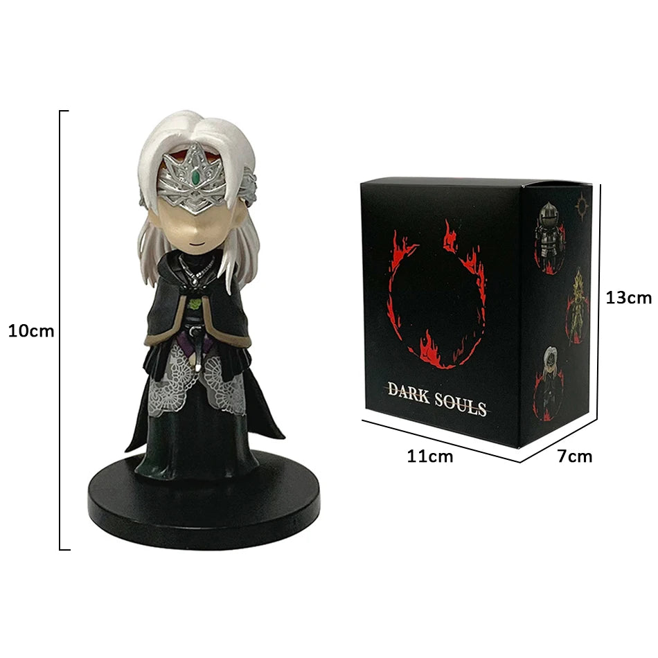 Q-Version Dark Souls Anime Action Figure – Solaire, Artorias, Ornstein & Fire Keeper Doll, Collectible Toy for Boys & Gifts