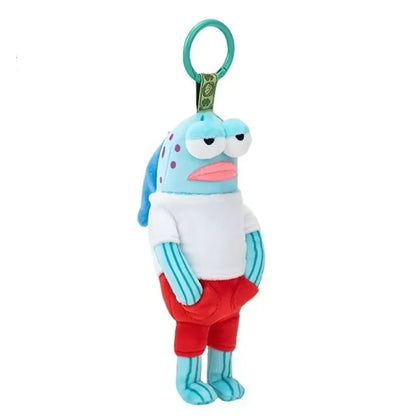 SpongeBob SquarePants Plush Keychains - Bikini Bottom Character Bag Charms, Cute Cartoon Pendants & Collectible Gifts