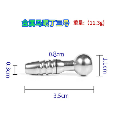 28-Piece Stainless Steel Urethral Sound Set – Hollow Urethra Dilator & Male Stimulation Chastity Toy