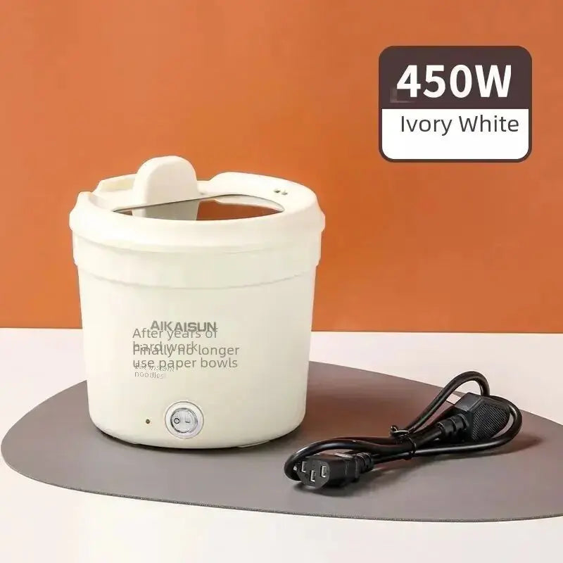 220V Mini Electric Cooking Pot – Multifunctional Rice Cooker, Hot Pot, Noodles, Porridge & Frying Pan