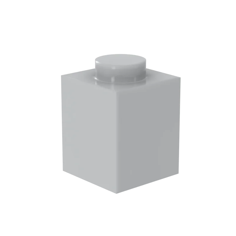 FunBrick 1x1 Classic Building Blocks - 20/50/100PCS DIY Creative Bricks Compatible with 3005 Plastic Blocks