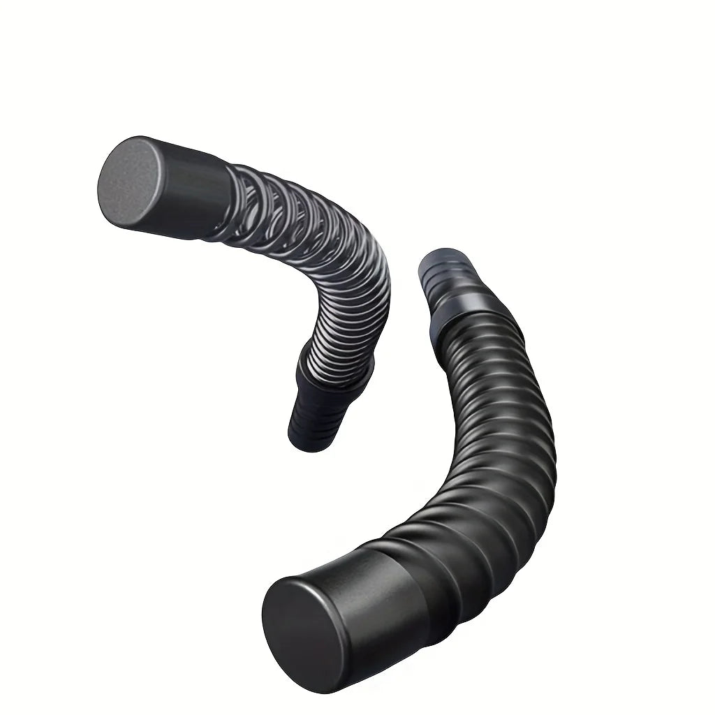 2PC Strength Training Grip Bar — Ergonomic Spring Arm Expander for Biceps & Triceps Muscle Training