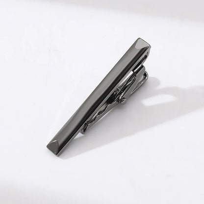 Fashion 1PC 4.5CM Simple Metal Tie Clip for Men – Wedding Necktie Clasp, Gentleman Tie Bar Pin, Perfect Jewelry Gift