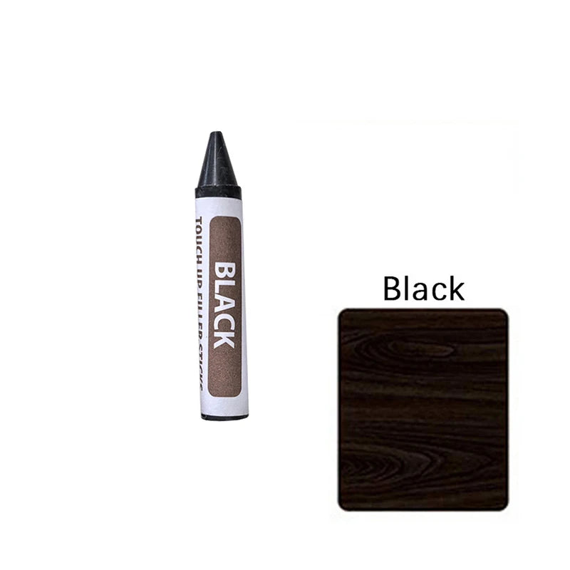 Creative Furniture Repair Pens Set — 8 Colors Wood Scratch Restoration Kit with Patch Paint Pens and Crayons, Large-Capacity Markers