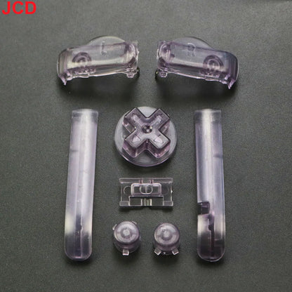 17-Color AB Buttons Keypad Set — High-Quality L/R Buttons & D-Pads for GameBoy Advance GBA with Power ON/OFF Buttons