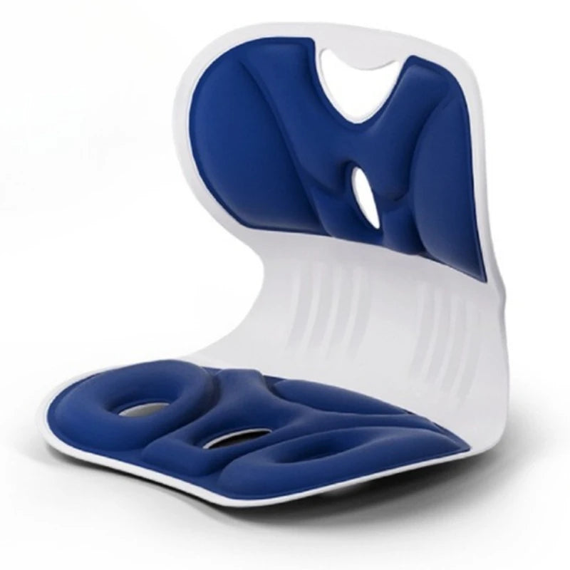Ergonomic Lumbar Support Pillow — Anti-Fatigue Back Cushion for Study & TV, Breathable Washable Nylon Cover, Multi-Purpose