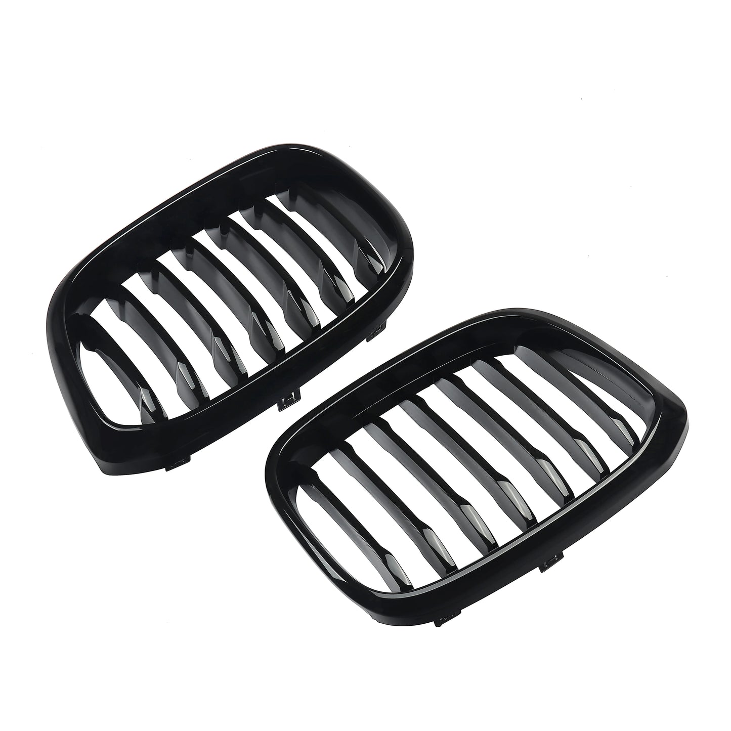 MagicKit Front Bumper Grill for BMW X3 X3M G01 & X4 G02 (2018-2020) — Gloss Black Single Slat Sport Style Replacement