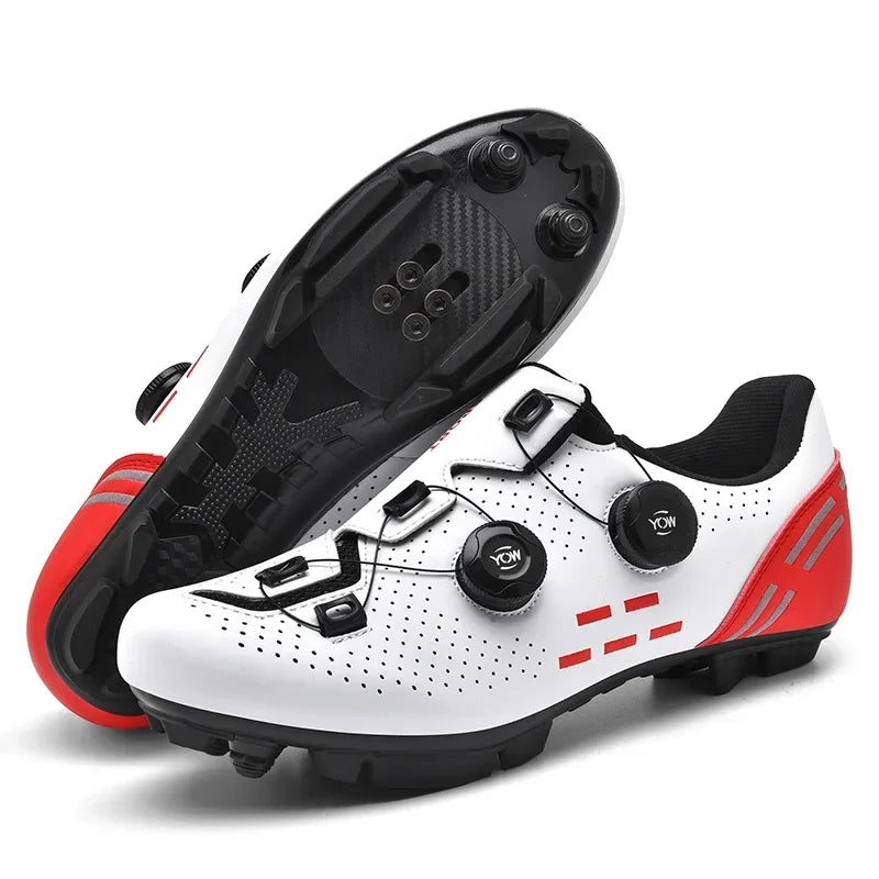 Non-Slip Mountain Bike Cycling Shoes - Unisex MTB Road Racing Sneakers for Men & Women Outdoor Riding