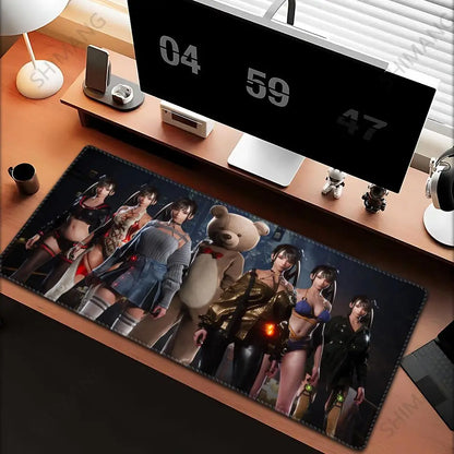 Large Stellar Blade Gaming Mouse Pad - HD Printed Rubber Desk Mat with Lock Edge for Keyboard & Mouse
