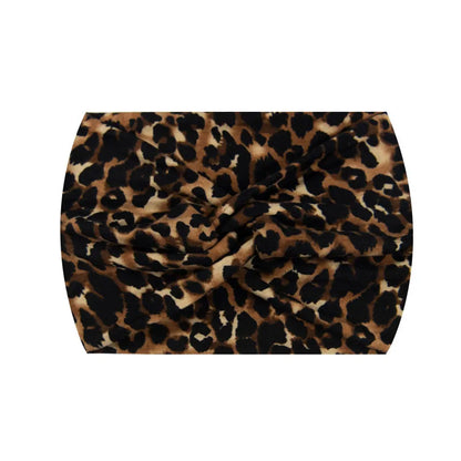 Wide Stretch Printed Sports Headband – 18cm Athletic Sweatband & Hairband