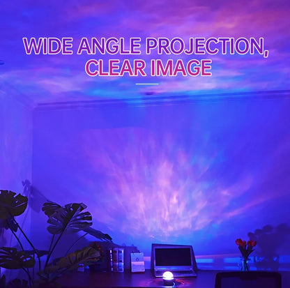 Northern Lights Star Projector - LED Galaxy Night Light with Remote Control for Bedroom & Party Decor