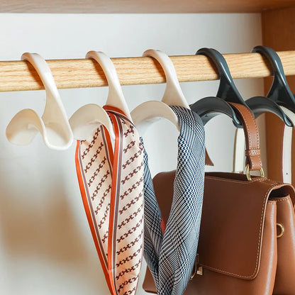 5 Piece Bag Hanger Hook Set - Handbag, Hat, Scarf Storage Rack, Wardrobe Backpack Hook, Handbag Holder