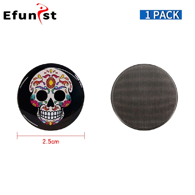 Alloy Golf Ball Marker and Hat Clip Set - Assorted Styles for Men and Women, Magnetic Golf Cap Clips and Accessories