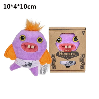 Fuggler Plush Baby Series 9cm — Mr. Needles Ugly Monster Fuggs Munch Rabid Rabbit Wide-Eyed Soft Toy Gift