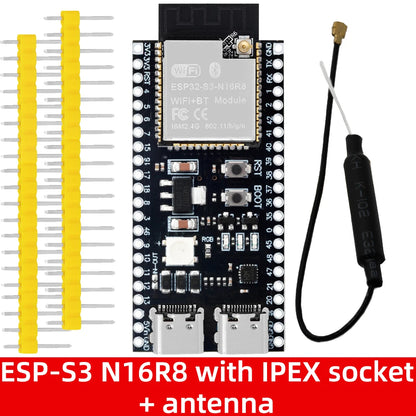 ESP32-S3 DevKitC-1 Development Board - WiFi Bluetooth BLE 5.0 Mesh Module for Arduino Projects