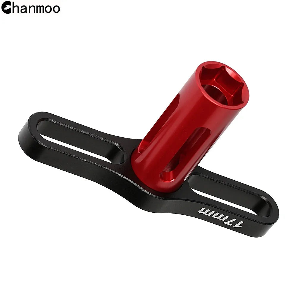 Universal 17mm Hex Nut Sleeve Wrench — Metal Coupler Tool Kit for 1/8 RC Car, Truck, Monster Truck X-Maxx & SUMMIT Parts