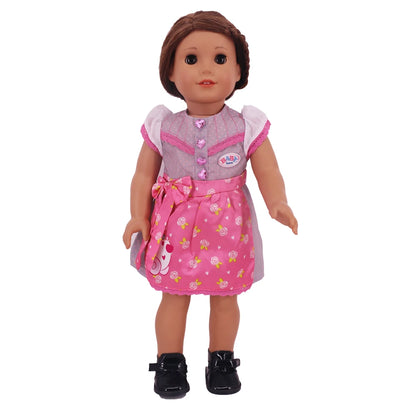 Official Doll Clothes & Accessories – Matching Style Outfits for 18-Inch American & 43cm Reborn Baby Dolls, Our Generation Girl Toys Gift