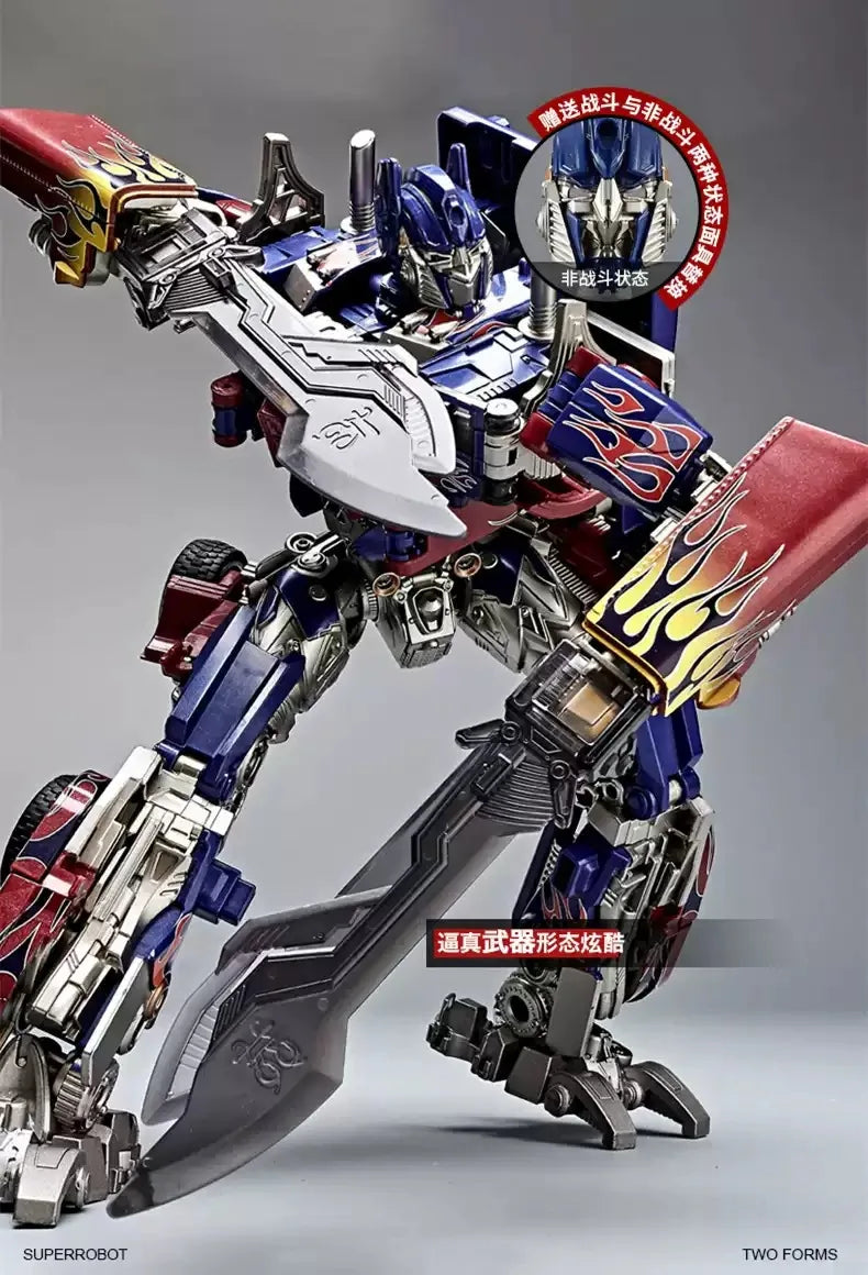 30CM Transforming Robot Toy – Optimus Prime, Bumblebee & Megatron Alloy Action Figures for Kids
