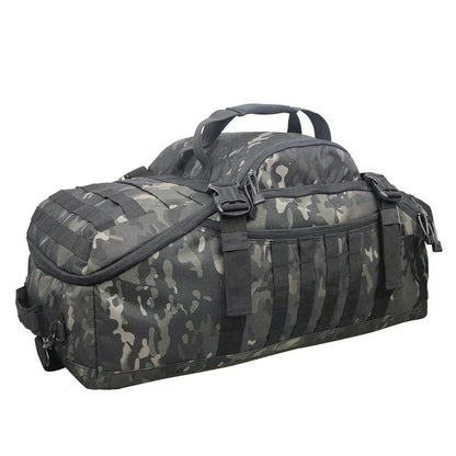 Large Tactical Duffle Backpack - 40L, 60L, 80L, Molle System, Outdoor Camping Bag for Men, Travel Backpack for Hiking