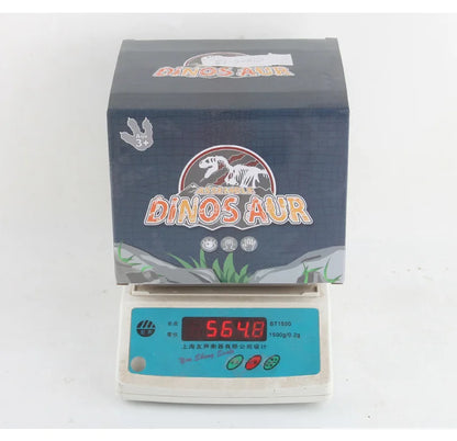 DIY T-Rex Dinosaur Building Blocks Toy – Assembled Model with Mini Electric Drill for Kids