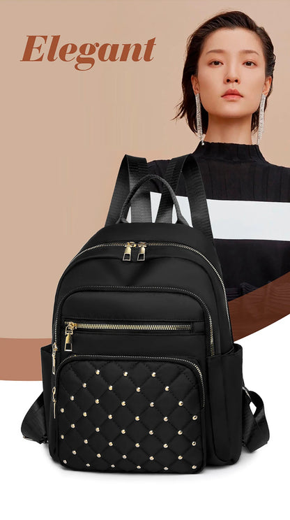 Luxury Designer Women's Oxford Rucksack - High-Quality Small Schoolbag, Youth Student Leisure Backpack, Travel Shoulder Bag
