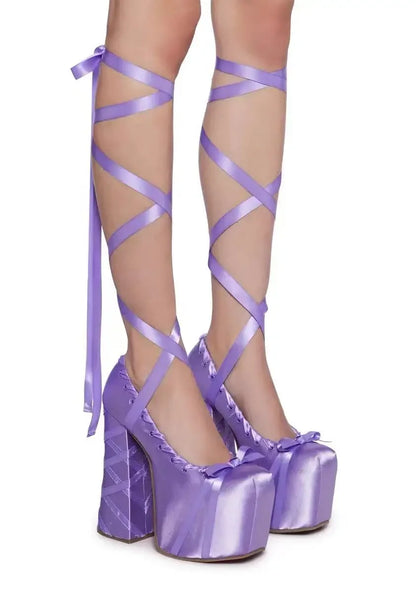 Chunky Heel Lolita Platform Pumps – Cute Ankle Strap Statement Shoes for Parties & Themed Events, Size 47