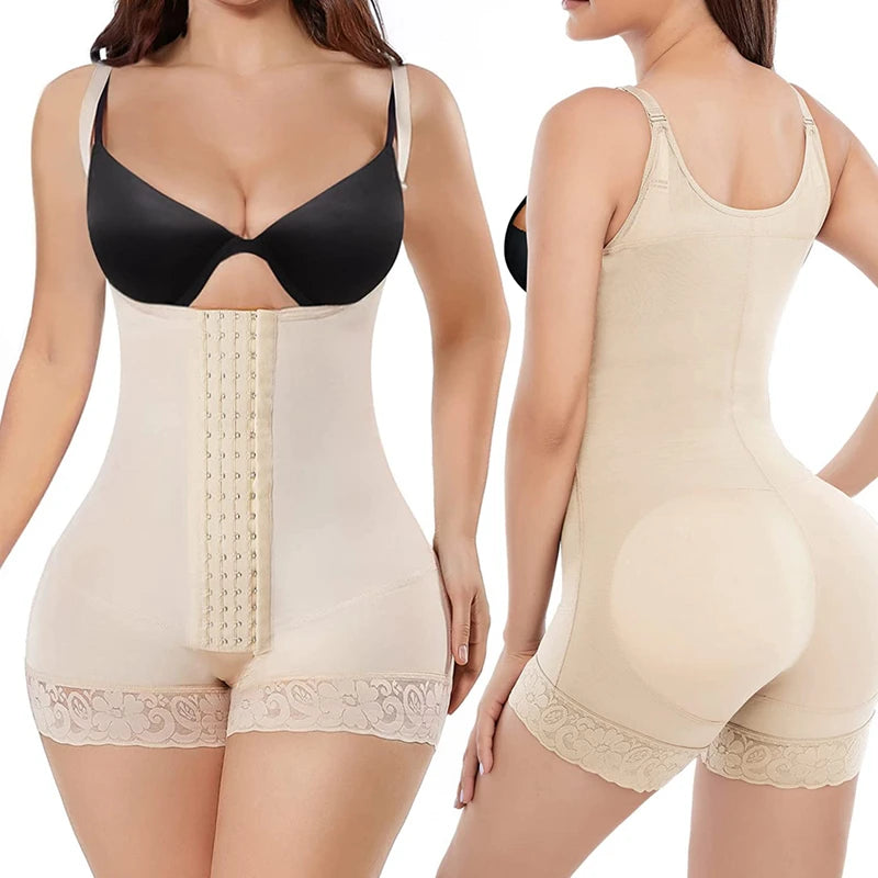 Postpartum Women's Girdle – Slimming Body Shaper with Abdomen & Waist Control Push-Up Panties