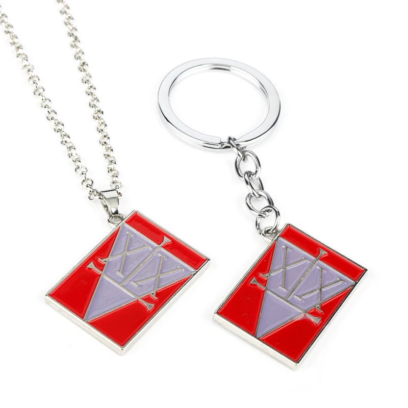 Hunter x Hunter Gon Freecss License Keychain - Anime Pendant Car Keyring Jewelry Accessory for Men and Women