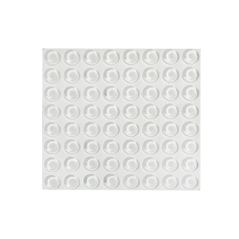 Silicone Door Handle Anti-Collision Pads - Refrigerator Door Stopper, Wall Protector & Noise-Reducing Buffer Stickers (3329/3441)