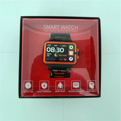 S666 Smart Watch - Waterproof Sports Smartwatch with Heart Rate Monitor for iOS & Android Phones