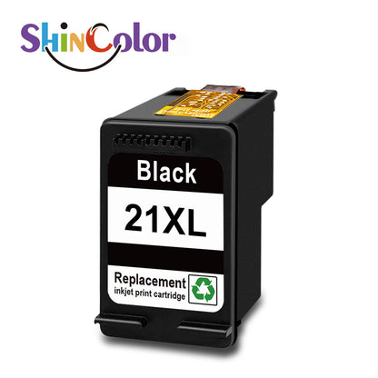 ShinColor Remanufactured HP 21 & 22XL Ink Cartridges Color Replacement for HP DeskJet 3940, 3920 Printers – High Quality Inkjet Set