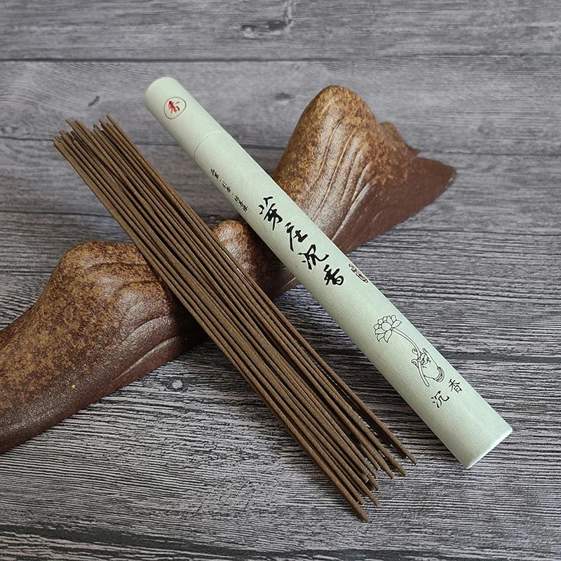 40PCS Natural Sandalwood Incense Sticks – Aromatic Home Fragrance for Blessing Ceremony, Lavender, Green Tea & Rose