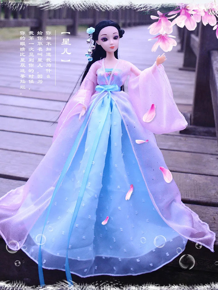Ancient Dress Imperial Concubine Doll – Jointed Princess Fairy Suit with Clothes