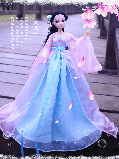 Ancient Dress Imperial Concubine Doll – Jointed Princess Fairy Suit with Clothes