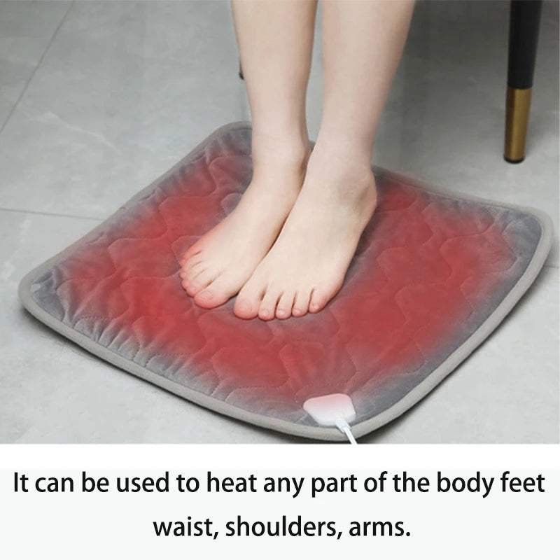 USB Heated Seat Cushion - Universal Washable Electric Heating Pad for Cars, Chairs, Pets & Home (43 × 43cm)
