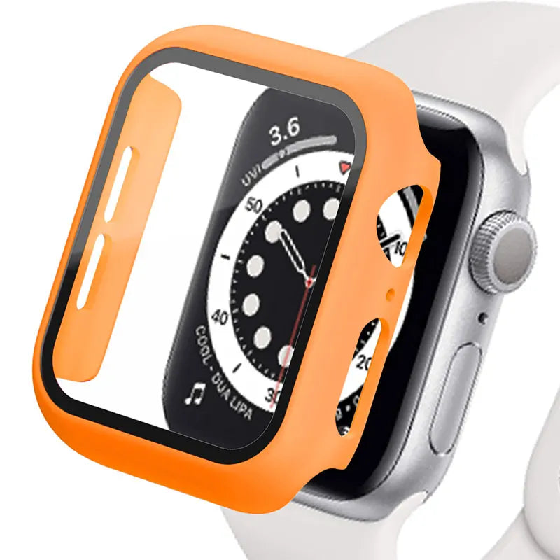 Apple Watch Protective Case - PC Bumper Screen Protector Cover for Series Ultra 2, 9, 8, 7, 6, SE 38mm-49mm