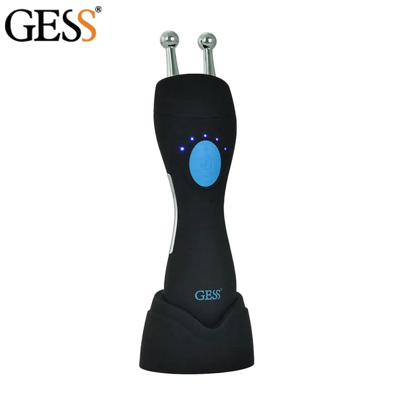 GESS Microcurrent Facial Device — Anti-Aging Face & Neck Massager for Home and Office Skin Care