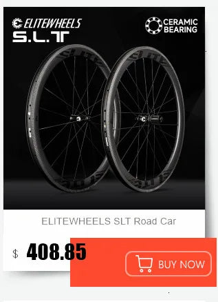 ELITEWHEELS Carbon Wheels ENT 2.0 – 700c Disc Brake Rim, Center Lock Road Bike Wheelset, UCI Quality Racing Wheels