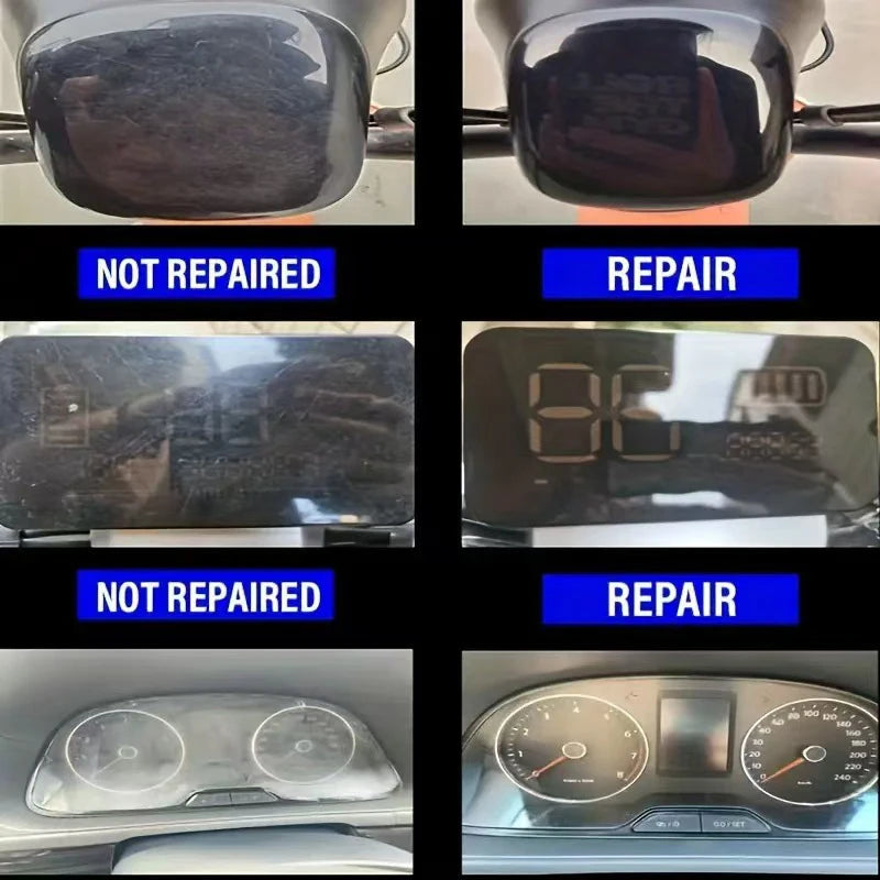 Dashboard Screen Scratch Repair Paste – Oxidation & Wear Polishing Agent for Car, Motorcycle & Truck Display Restoration