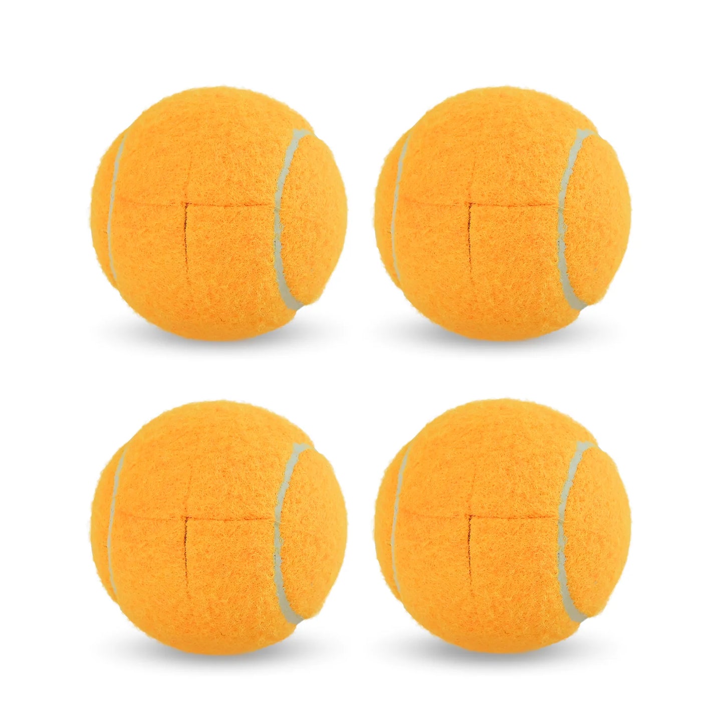 4pcs Precut Walker Tennis Balls – Heavy Duty Felt Pads for Furniture Legs & Floor Protection