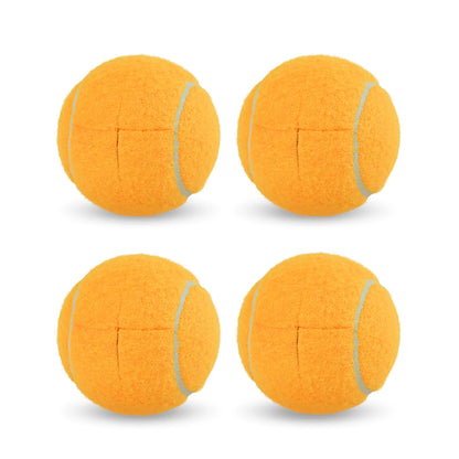 4pcs Precut Walker Tennis Balls – Heavy Duty Felt Pads for Furniture Legs & Floor Protection