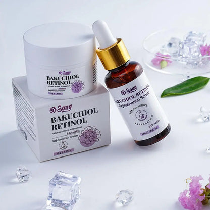 Retinol Face Cream & Serum – Hydrating, Repairing, Anti-Aging Moisturizer for Skin Rejuvenation