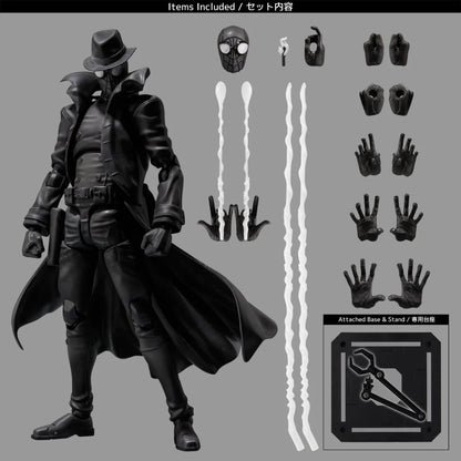 Spider-Man Noir Marvel Legends SHF Action Figure – Peter Parker Ultimate Black Spider-Man Earth-90214, Kids Gift Toy