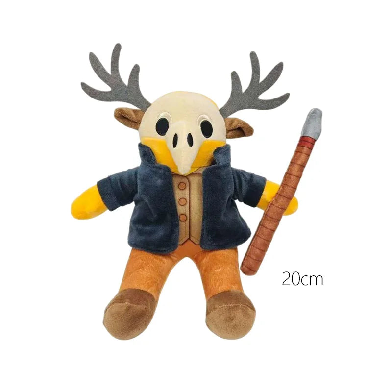 99 Nights in the Forest Deer Plush Toy – Soft Stuffed Animal Doll, Cute Gaming Gift for Kids, Birthdays, and Christmas