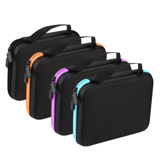 63-Slot Portable Essential Oil Storage Case – Aromatherapy Oil Organizer Bag for Bottles