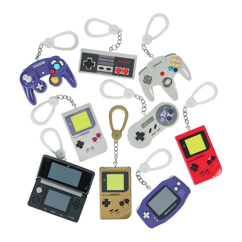 Mini Gamepad Keychain Blind Box – Random Surprise Gift for Car Keys & Backpacks