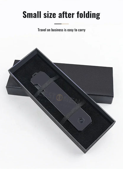 2-in-1 Pocket Folding Comb – Wide Tooth & Beard Comb for Hair Styling and Barber Use