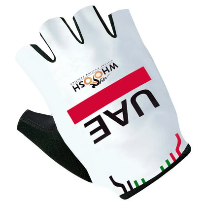 2025 UAE Cycling Gloves – Half Finger Road Bike Gloves for Men & Women, Fitness, Running & Gym Sports Gloves