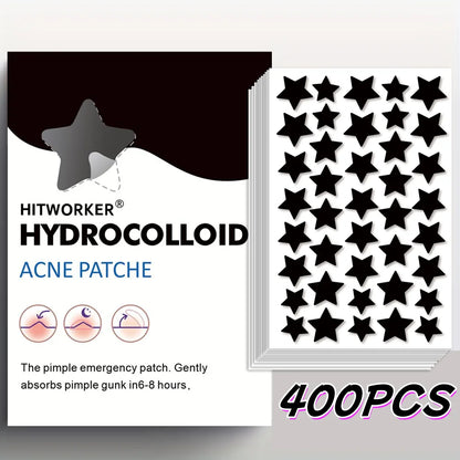 400/800-Piece Hydrocolloid Pimple Patches - Gentle, Alcohol-Free Acne and Blemish Cover Stickers for Daily Skincare